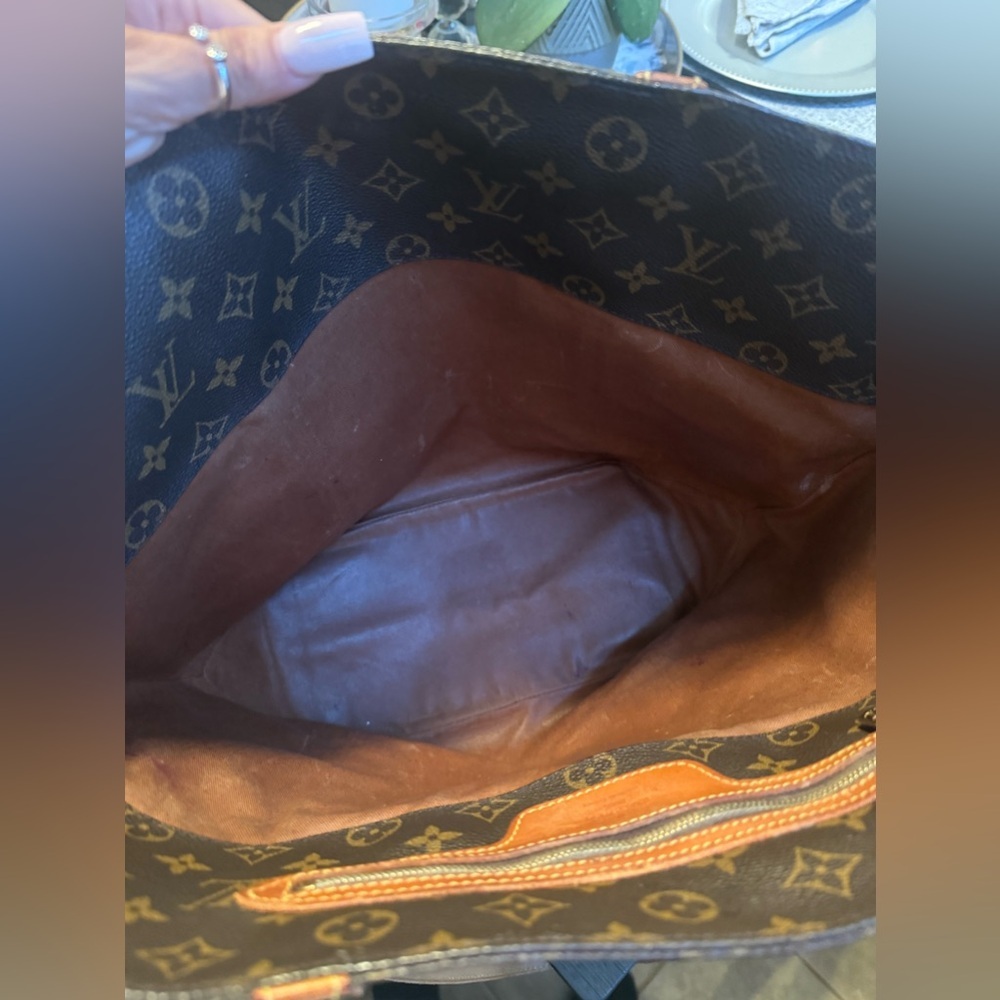 Louis Vuitton Brown SAC Monogram Tote Bag - Picture 14 of 16